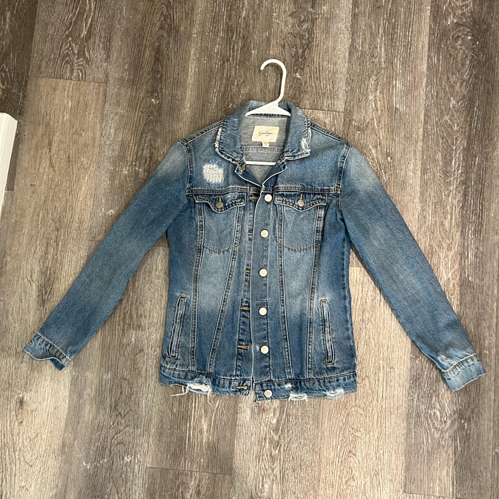 JESSICA SIMPSON Denim Jacket used size XXS